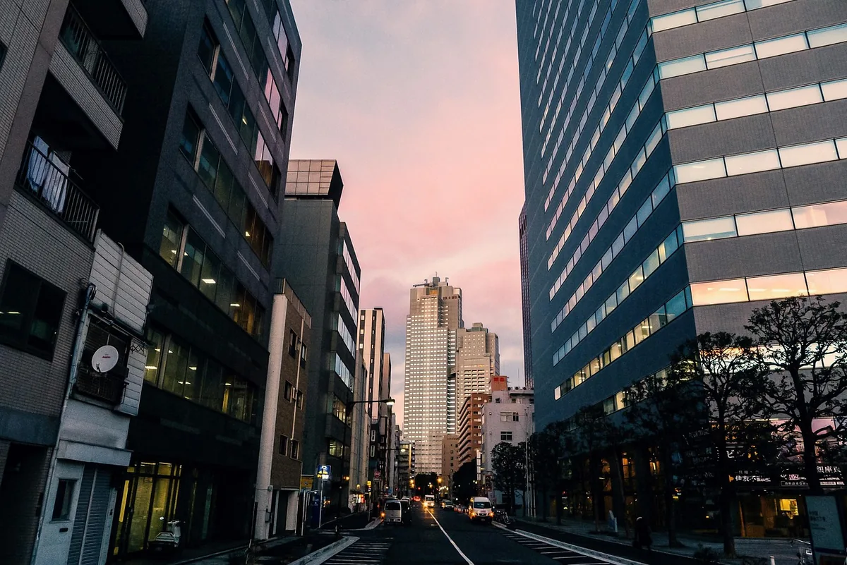 東京のオフィス街