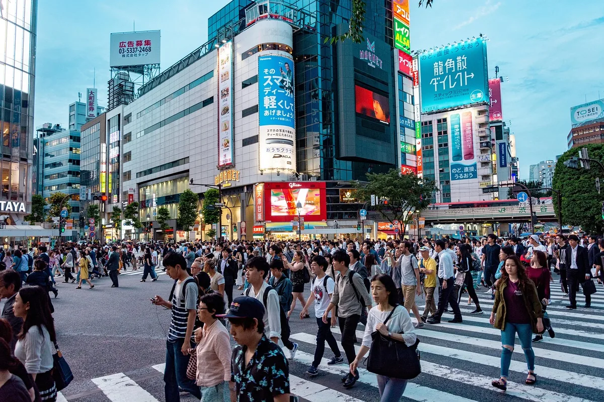 東京の街路