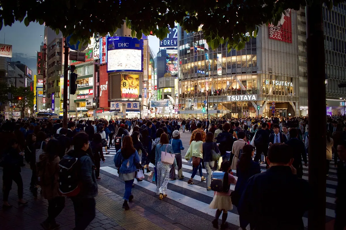 渋谷の交差点