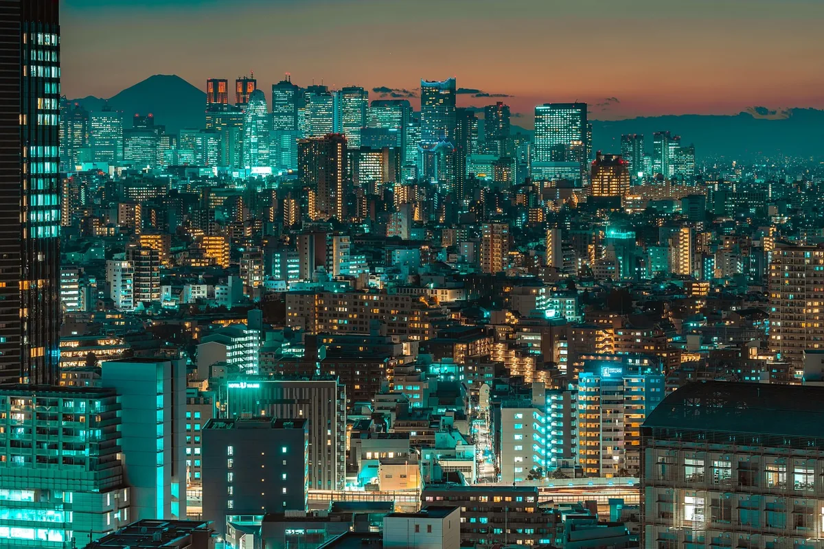 東京の夜景